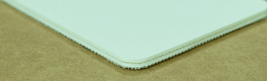 (24PU2W M)  Конвейерная полимерно-тканевая лента ПУ толщиной 2,4 мм, матовая гладкая, белая. от производителя АМА Комплект