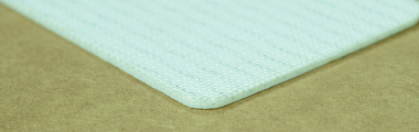 (17PU2W G)  Конвейерная полимерно-тканевая лента ПУ толщиной 1,7 мм, матовая гладкая, белая. от производителя АМА Комплект