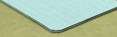 (20PVC2BL M)  Конвейерная полимерно-тканевая лента PVC толщиной 2,0 мм,матовая гладкая, черная от производителя АМА Комплект