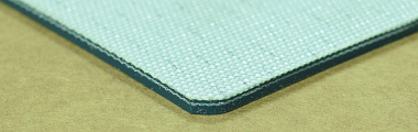 (30PVC2PG G) Конвейерная полимерно-тканевая лента PVC толщиной 3мм., глянцевая гладкая, темно-зеленая от производителя АМА Комплект