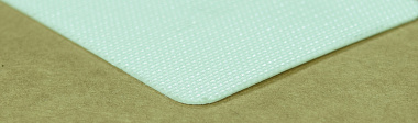 (10PVC1W G)  Конвейерная полимерно-тканевая лента PVC толщиной 1,0 мм, полуглянцевая гладкая, белая. от производителя АМА Комплект