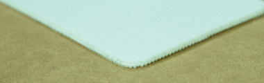 (17PU2W G)  Конвейерная полимерно-тканевая лента ПУ толщиной 1,7 мм, матовая гладкая, белая. от производителя АМА Комплект