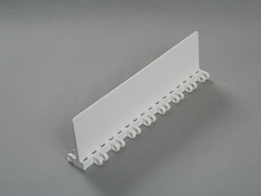 Профили (ЛОПАТКИ), боковые ограничители для модульной ленты серии S25-400 в ассортименте от производителя АМА Комплект